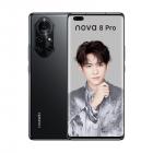 华为 HUAWEI nova 8 Pro 8GB+256GB 亮黑色 麒麟985 5G SoC芯片 Vlog视频双镜头 120Hz环幕屏全网通5G手机